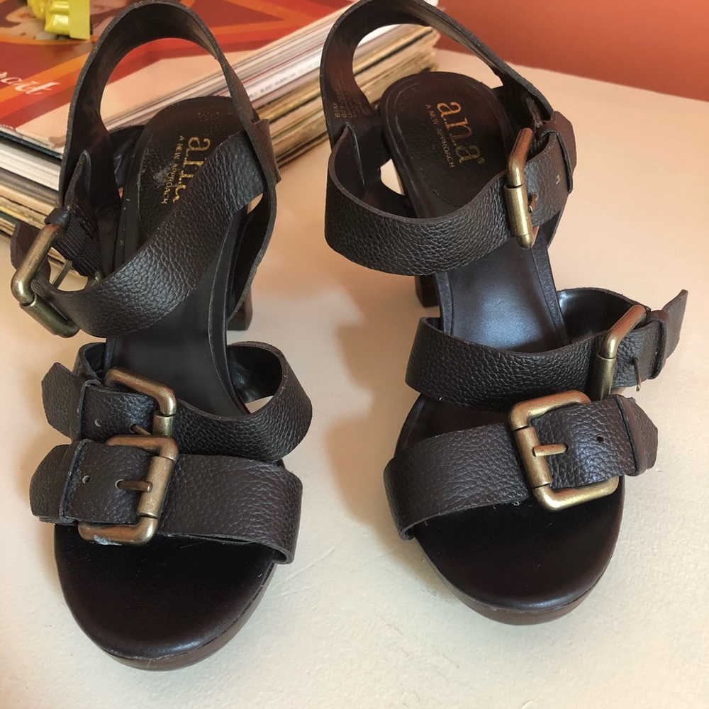 Ana buckle heels size 6.5